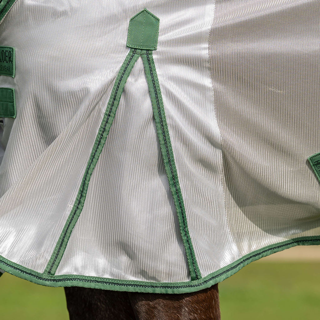 Velder Horsewear Essentials Pony Fly Rug Mesh with a Hood Silver
