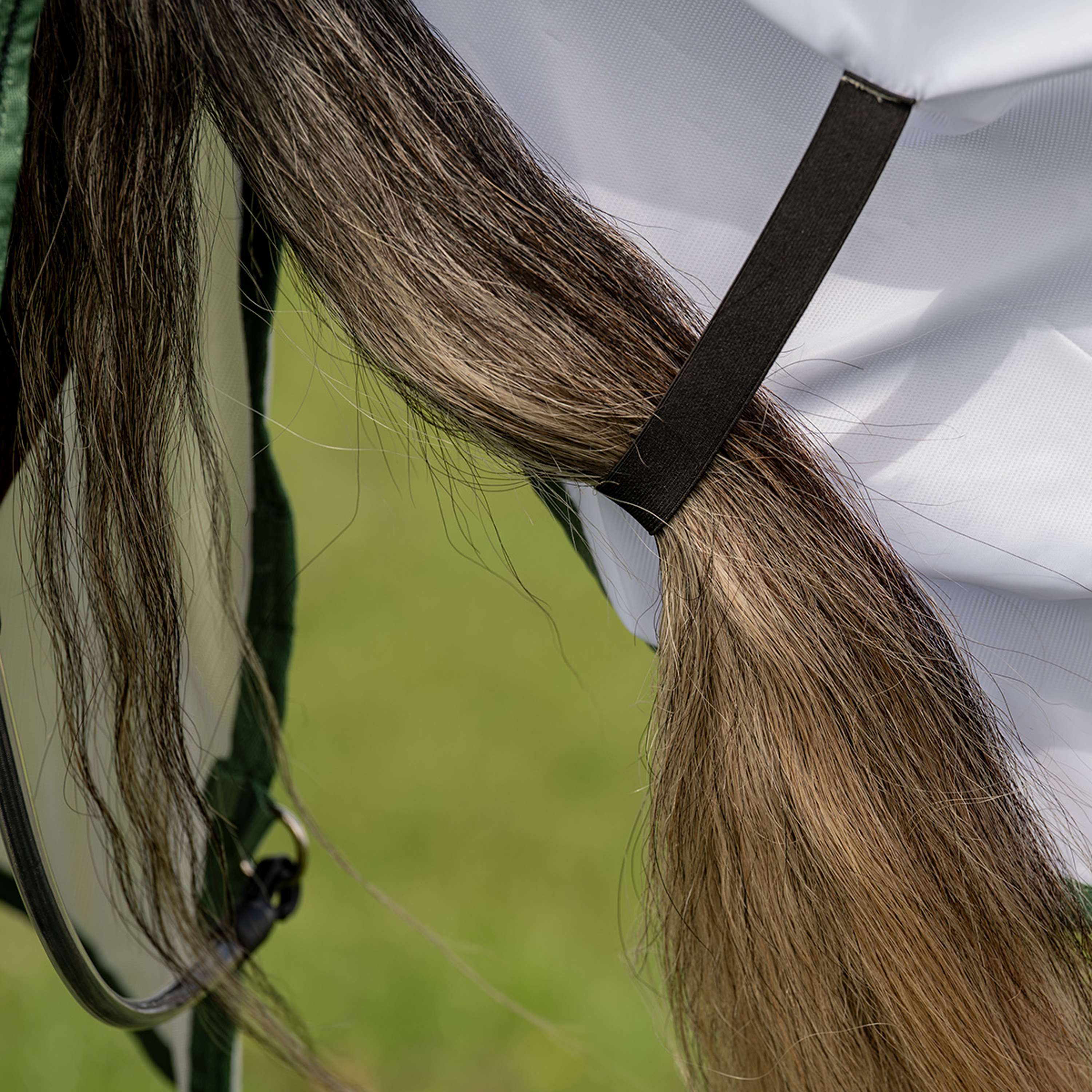 Velder Horsewear Essentials Fly Rug Mesh with a Hood Silver