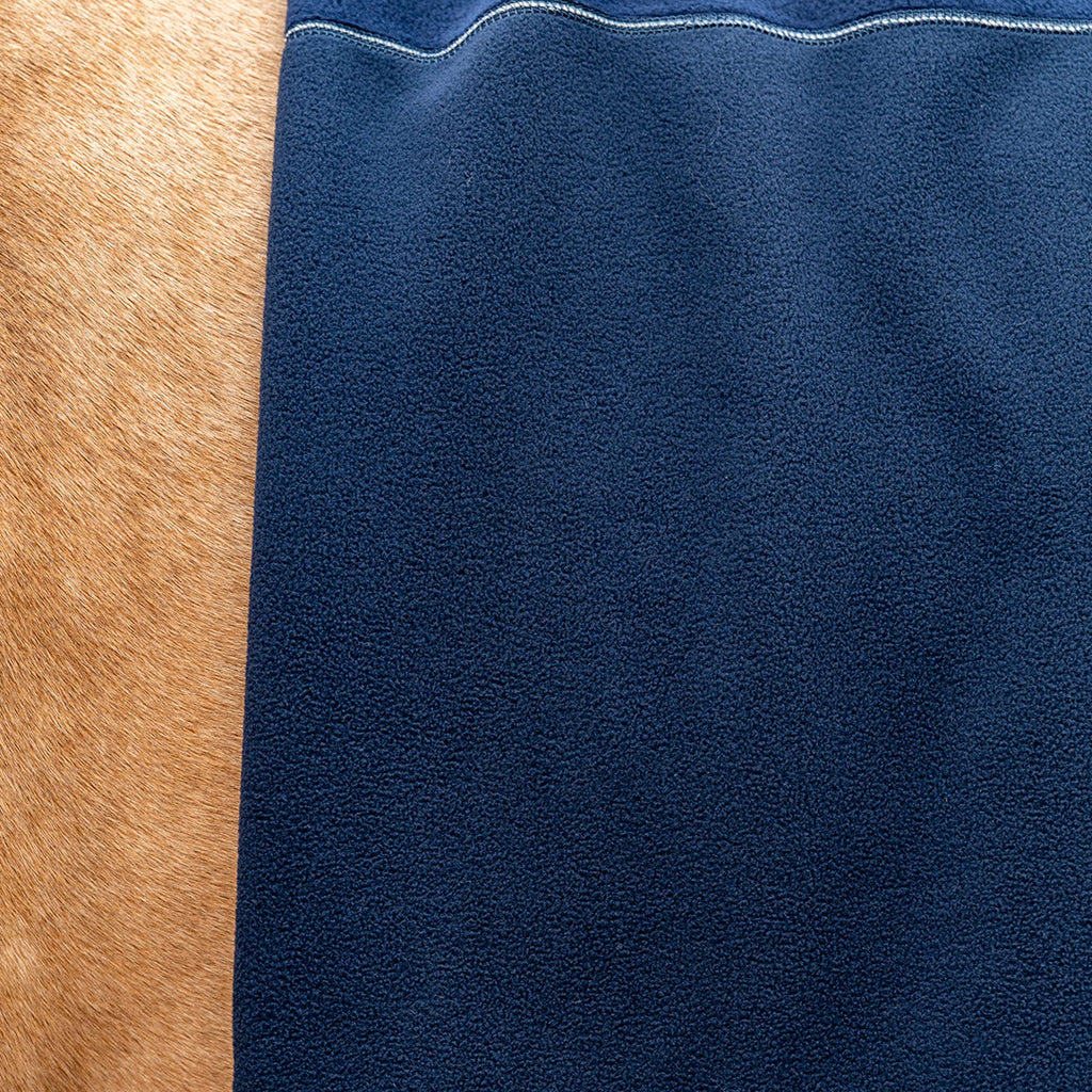 Velder Horsewear Premium Pony Deluxe Fleece Cooler Rug Navy