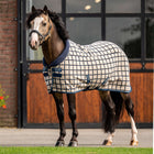 Velder Horsewear Premium Pony Fleece Cooler with Collar Navy Check