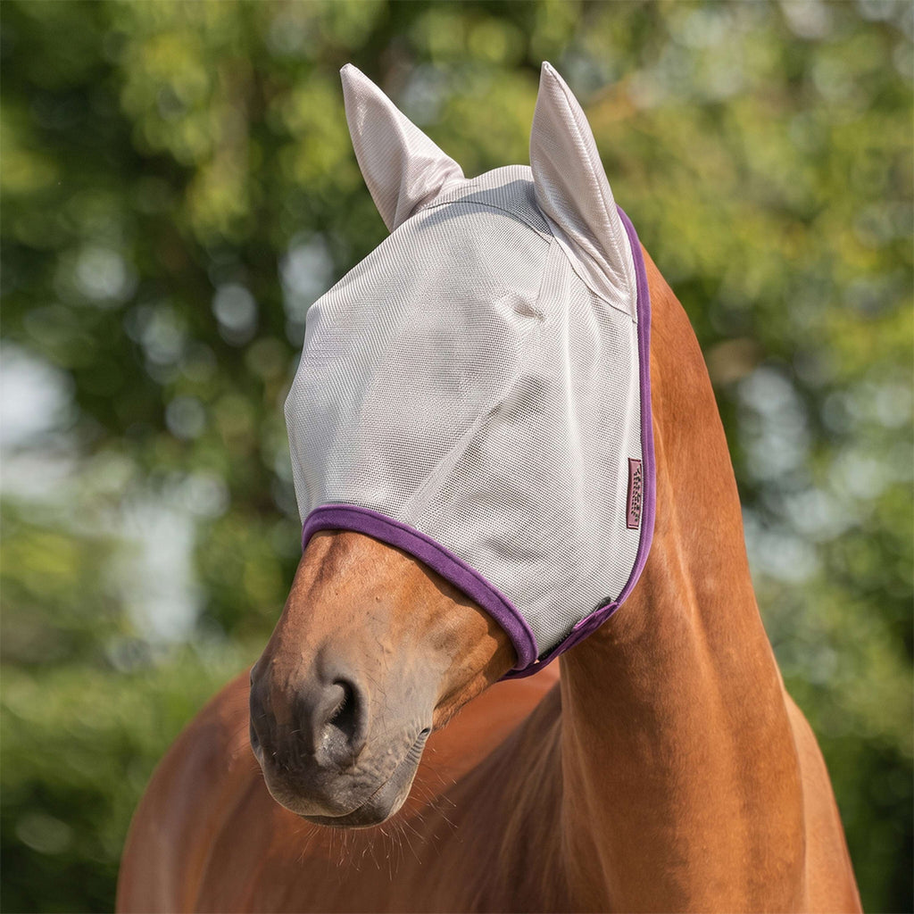 Velder Horsewear Essentials Fly Mask with Ears Sand Stone