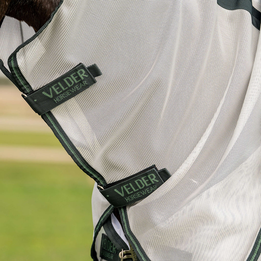 Velder Horsewear Premium Pony Fly Rug Guardian AirMesh Silver Mist
