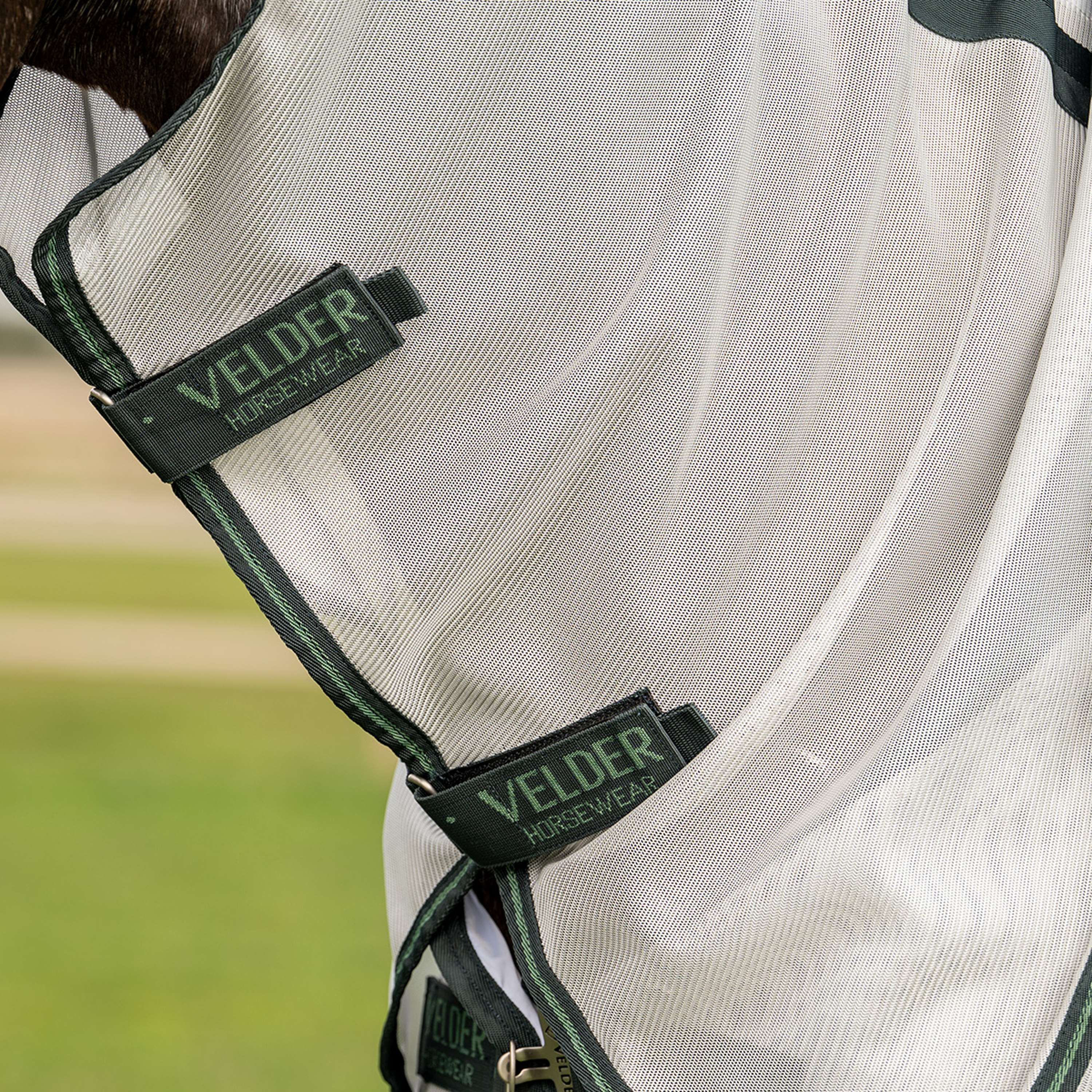 Velder Horsewear Premium Fly Rug Guardian AirMesh Silver Mist