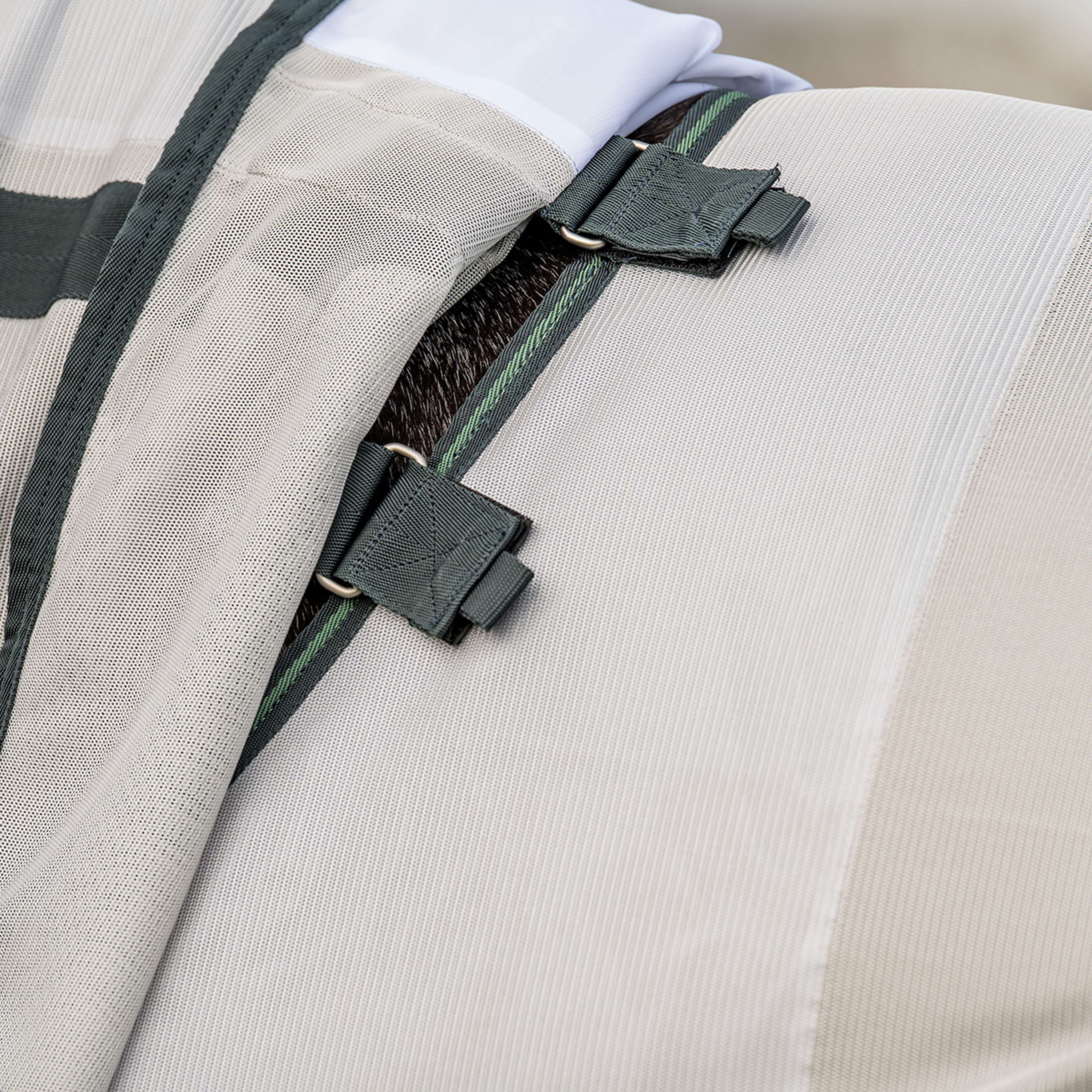 Velder Horsewear Premium Fly Rug Guardian AirMesh Silver Mist