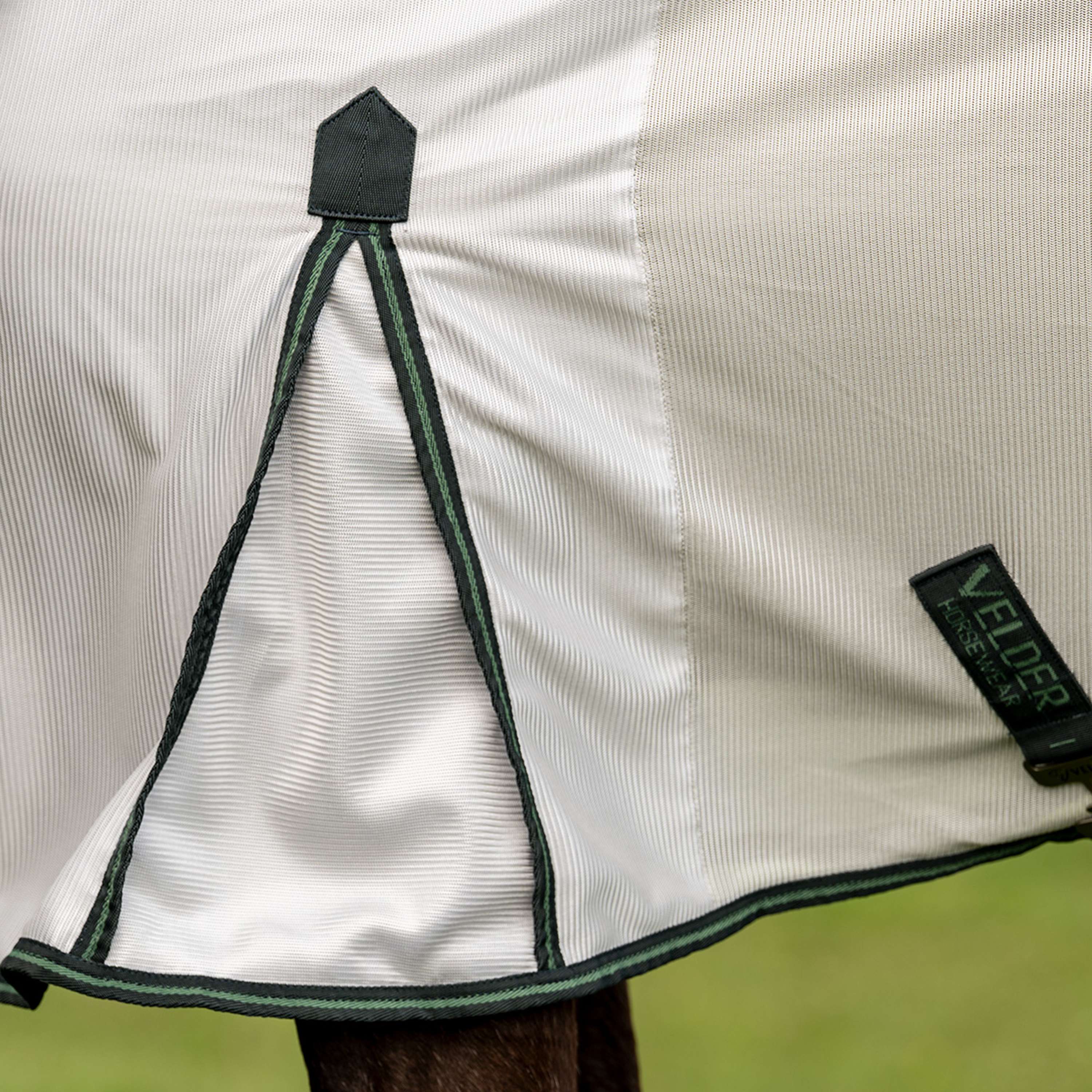 Velder Horsewear Premium Fly Rug Guardian AirMesh Silver Mist