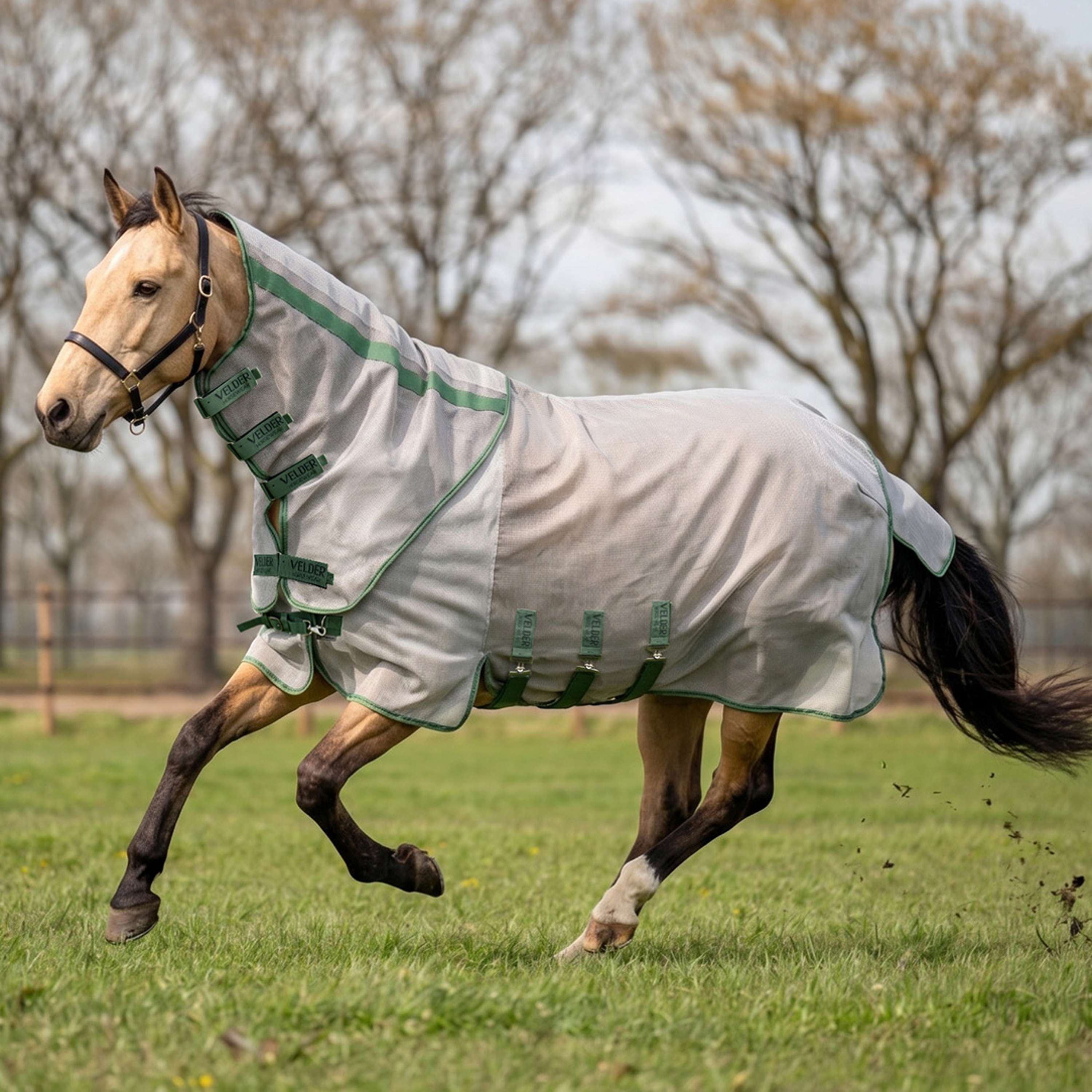 Velder Horsewear Premium Insect Guard Plus Silver