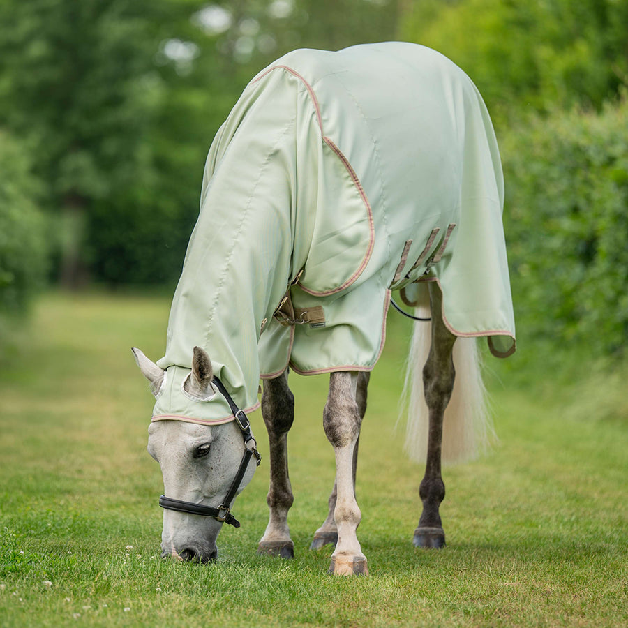 Velder Horsewear Premium Lightweight Sweet Itch Rug Sage Light