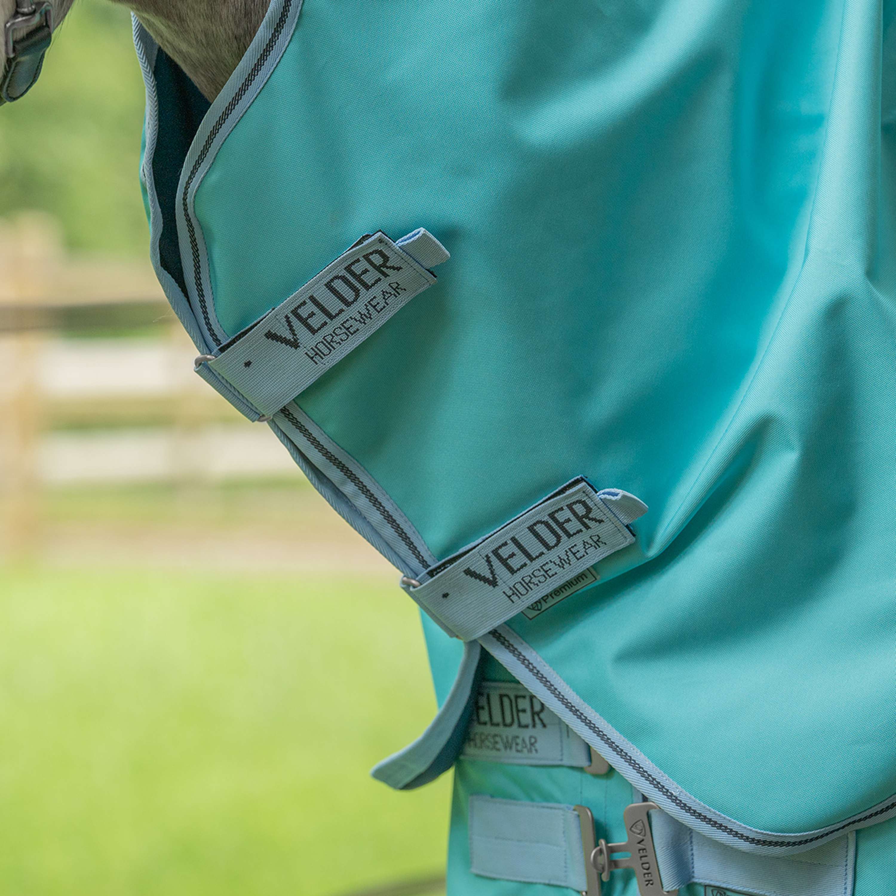 Velder Horsewear Premium Neck Cover 900D 0g Sky Blue