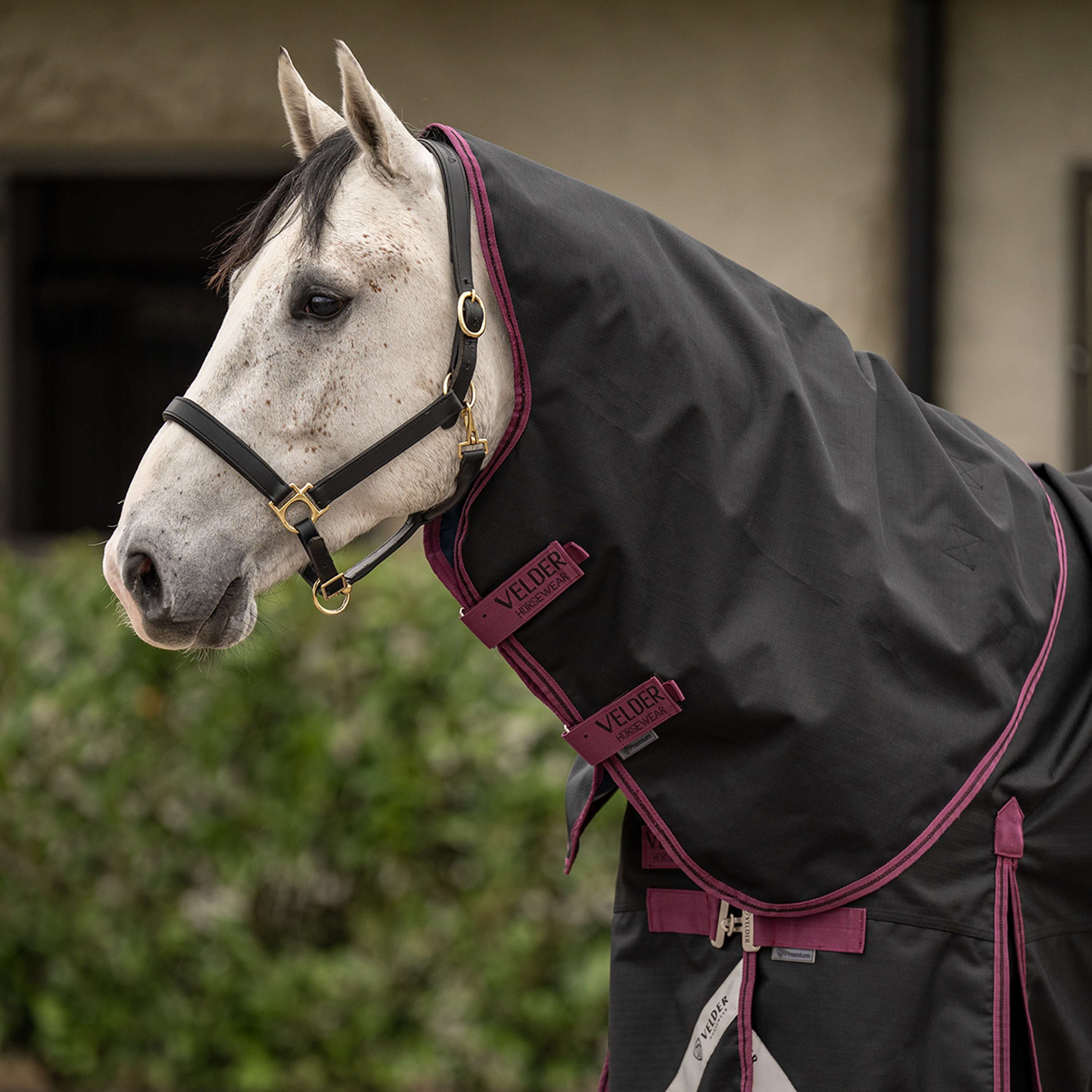 Velder Horsewear Premium Neck Cover 1200D 0g Black