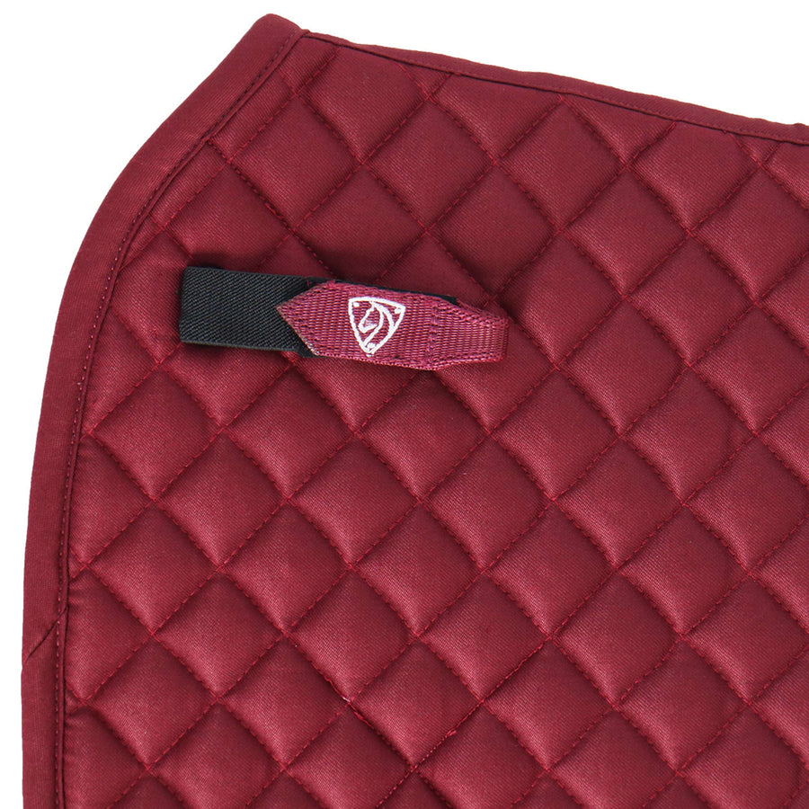 Velder Horsewear Essentials Saddlepad Dressage Classic Bordeaux