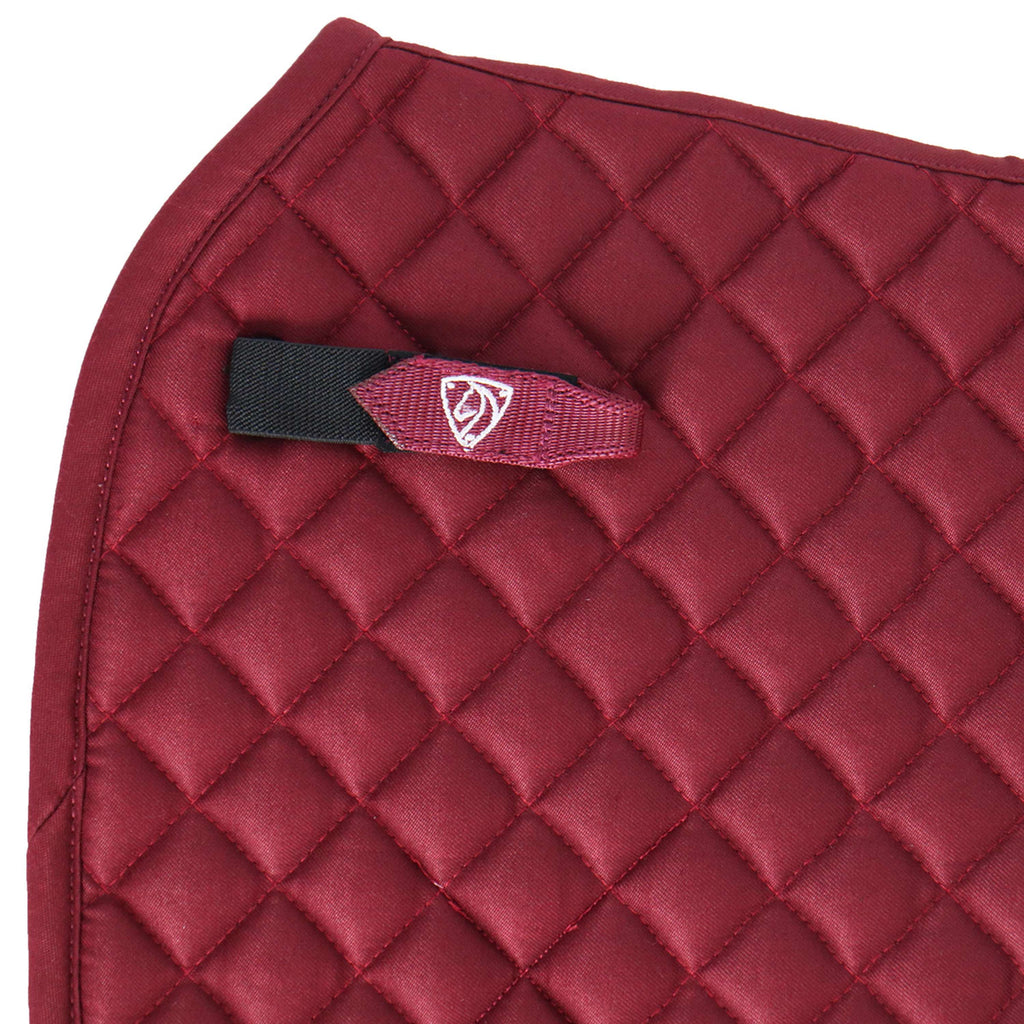Velder Horsewear Essentials Saddlepad Dressage Classic Bordeaux