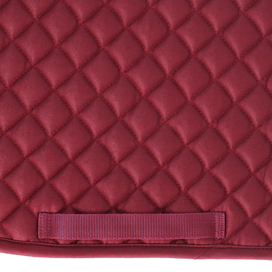 Velder Horsewear Essentials Saddlepad Dressage Classic Bordeaux