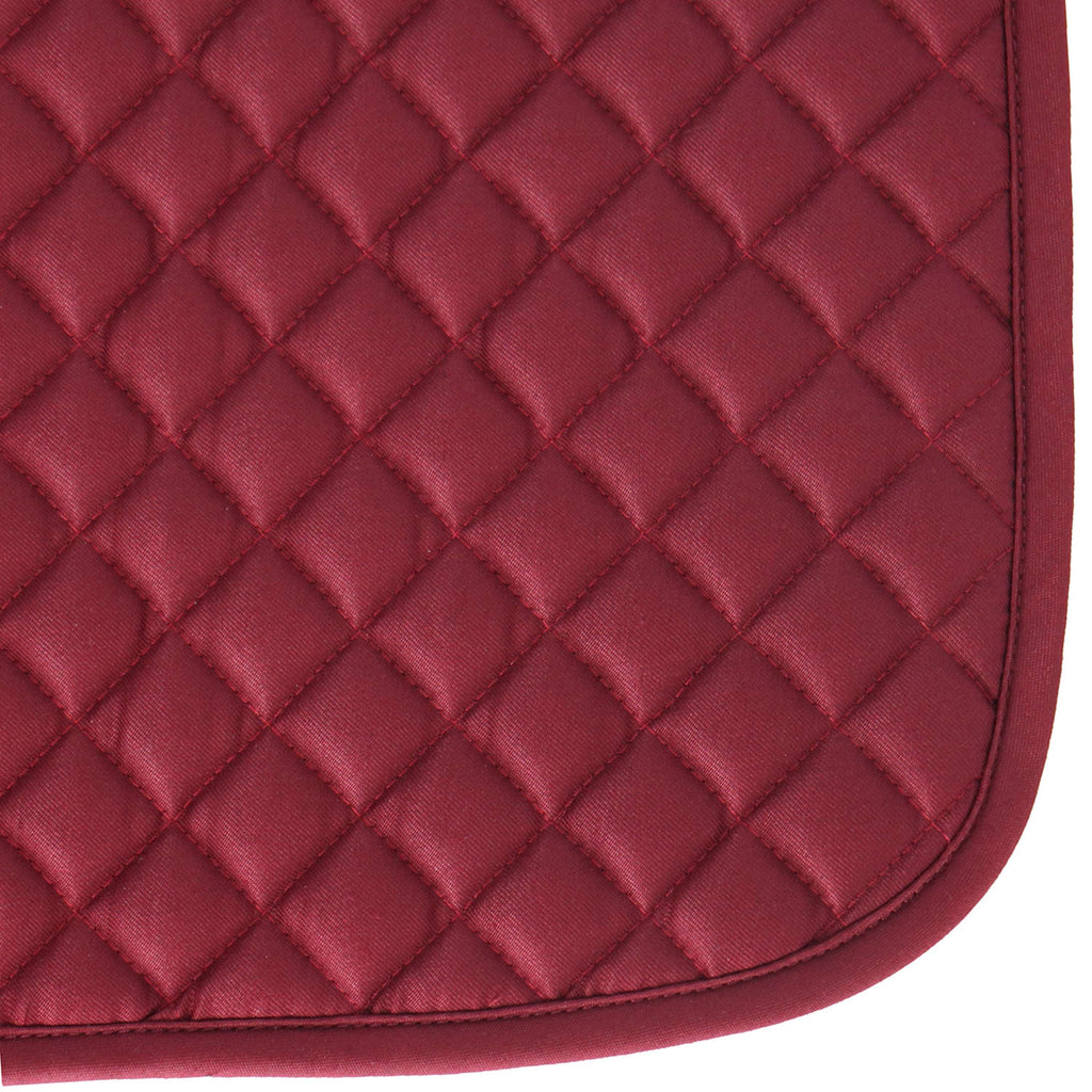 Velder Horsewear Essentials Saddlepad Dressage Classic Bordeaux