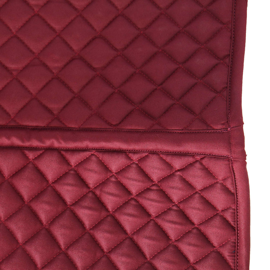 Velder Horsewear Essentials Saddlepad Dressage Classic Bordeaux