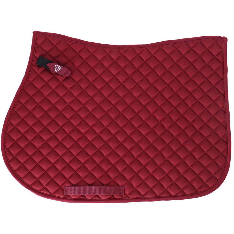 Velder Horsewear Essentials Saddlepad Jumping Classic Bordeaux