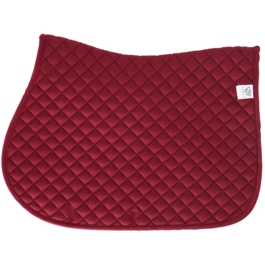 Velder Horsewear Essentials Saddlepad Jumping Classic Bordeaux