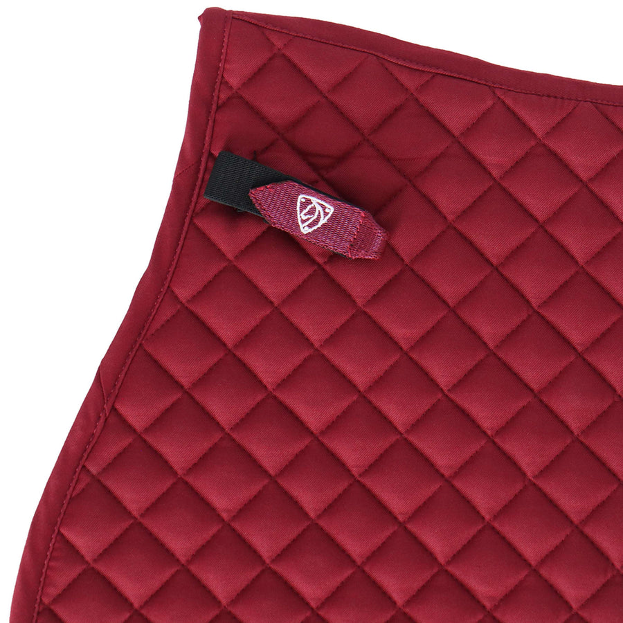 Velder Horsewear Essentials Saddlepad Jumping Classic Bordeaux