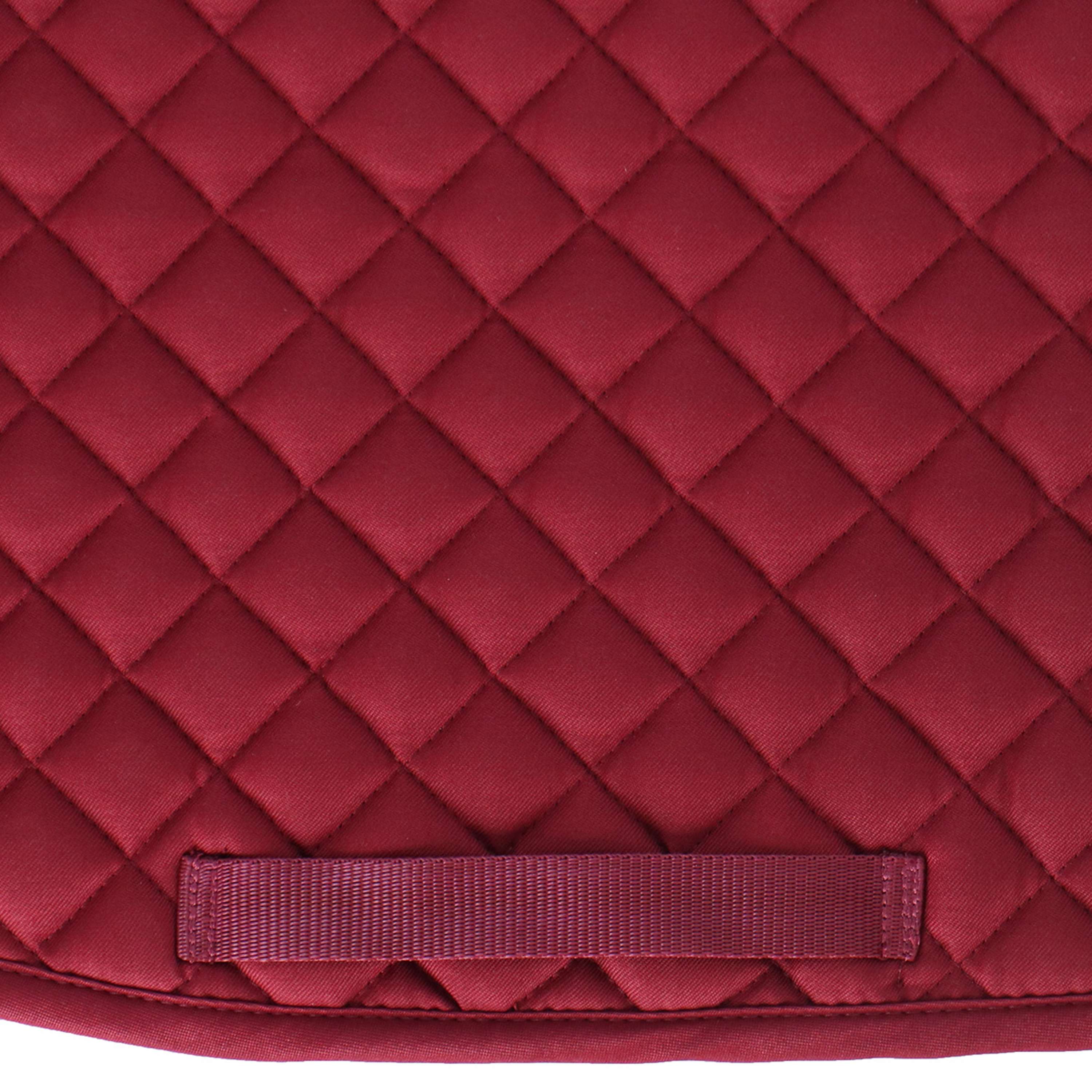 Velder Horsewear Essentials Saddlepad Jumping Classic Bordeaux