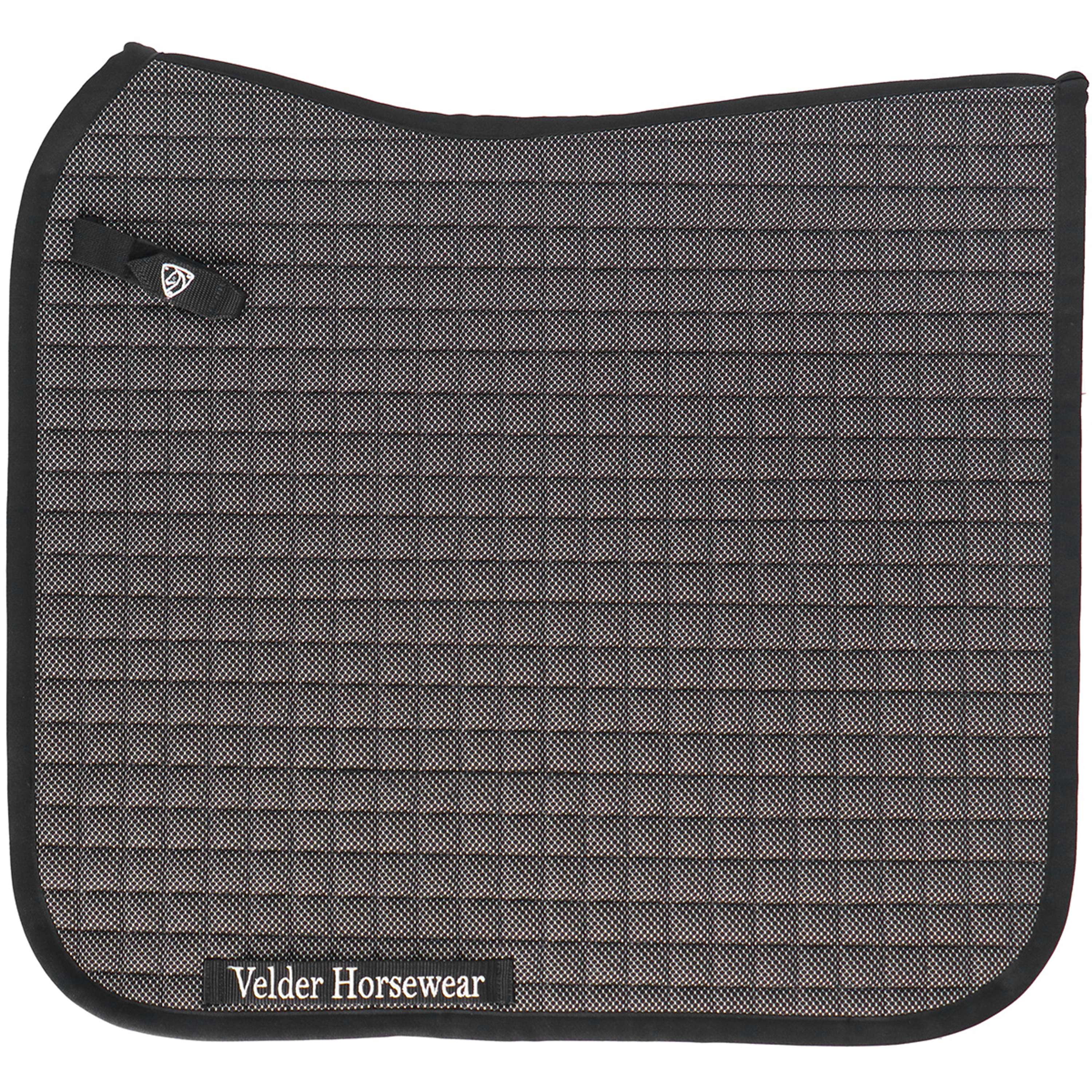 Velder Horsewear Premium Saddlepad Bamboo Dressage Black