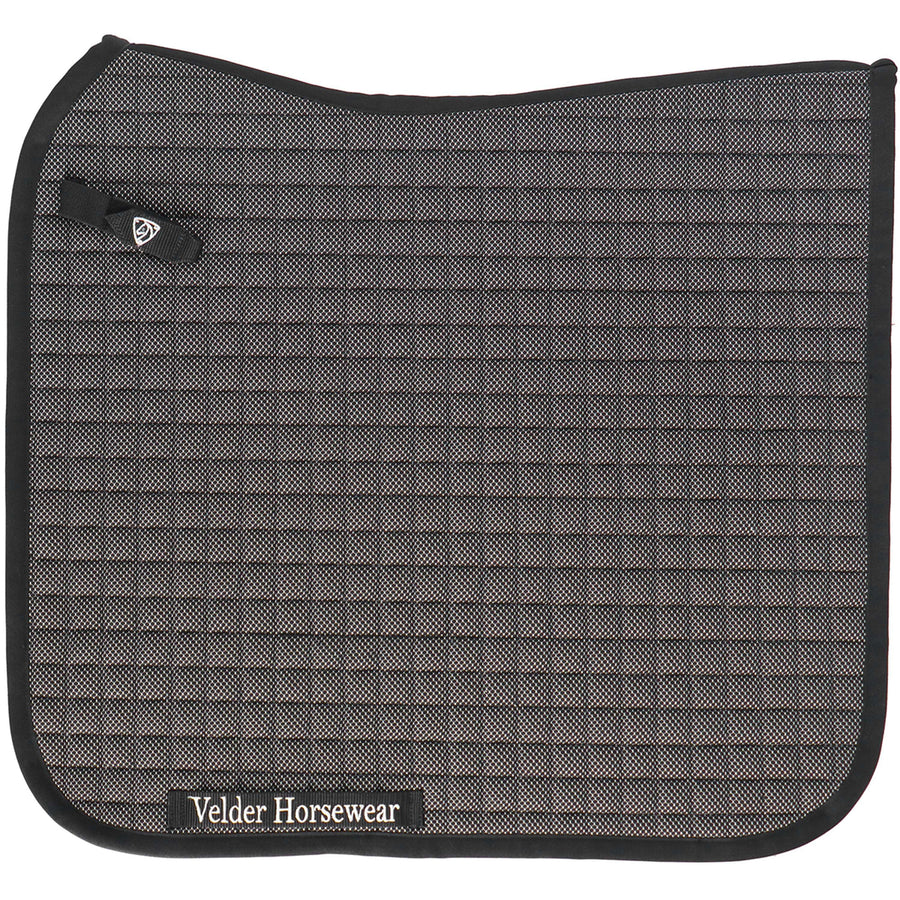 Velder Horsewear Premium Saddlepad Bamboo Dressage Black