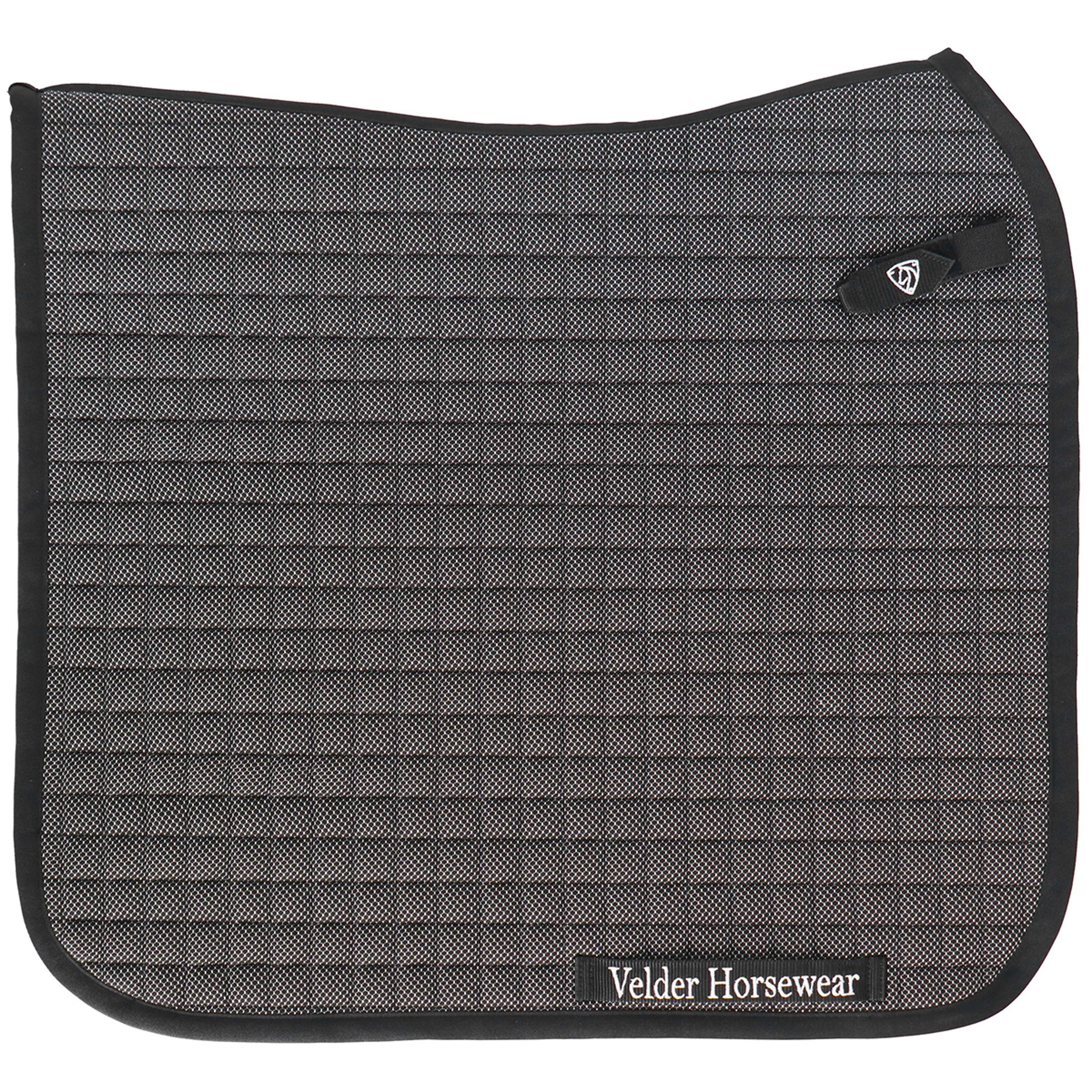 Velder Horsewear Premium Saddlepad Bamboo Dressage Black