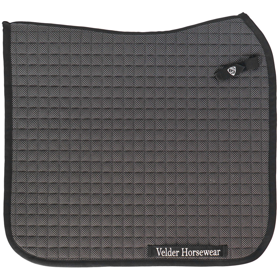 Velder Horsewear Premium Saddlepad Bamboo Dressage Black