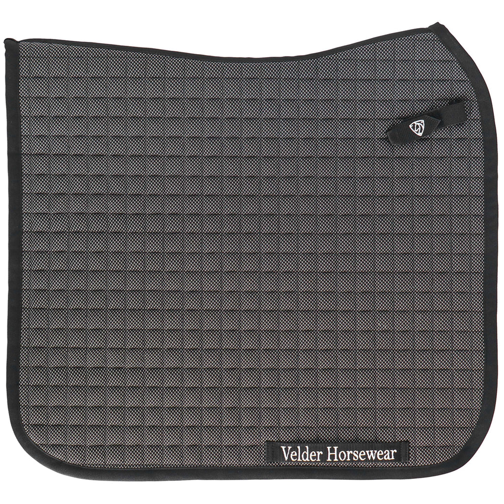 Velder Horsewear Premium Saddlepad Bamboo Dressage Black