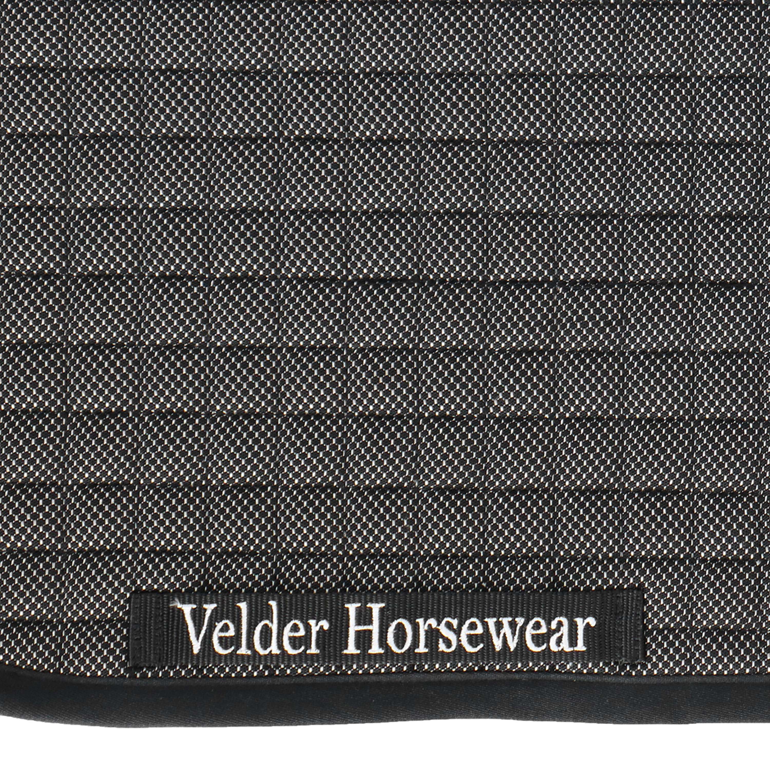Velder Horsewear Premium Saddlepad Bamboo Dressage Black