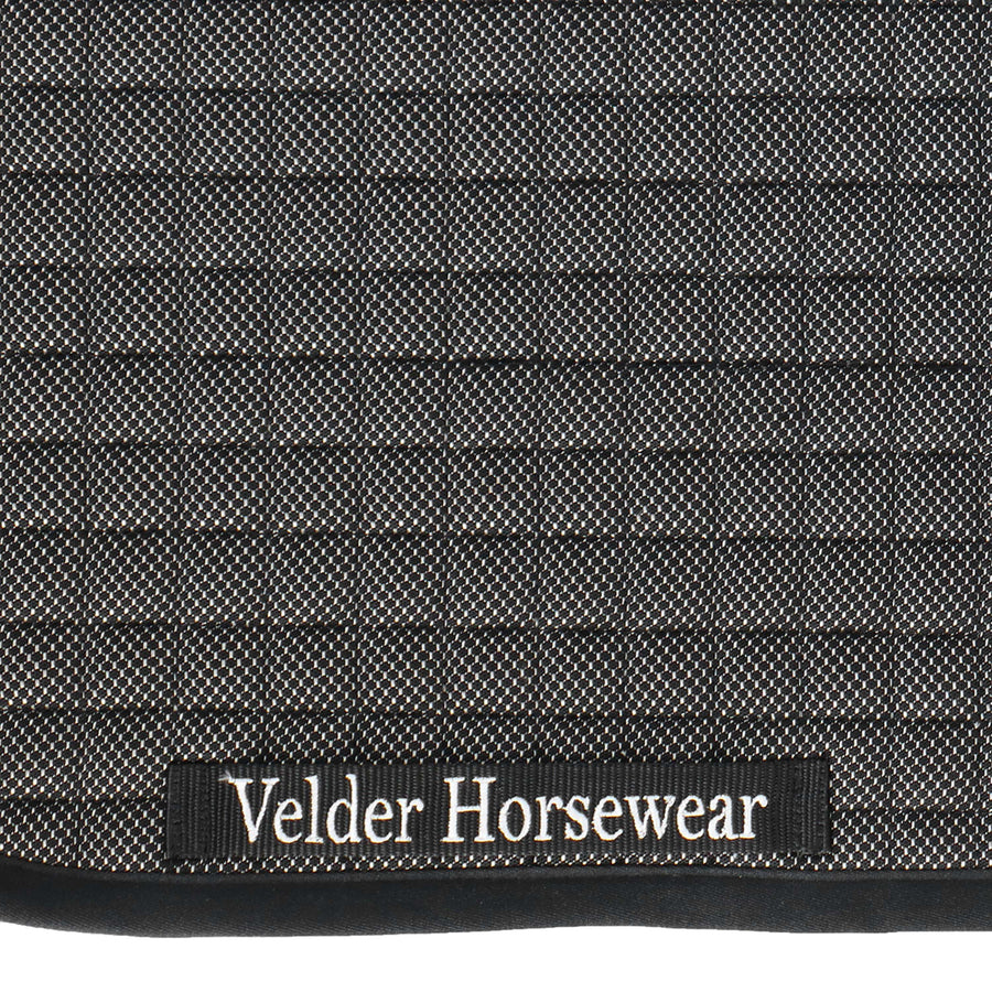 Velder Horsewear Premium Saddlepad Bamboo Dressage Black