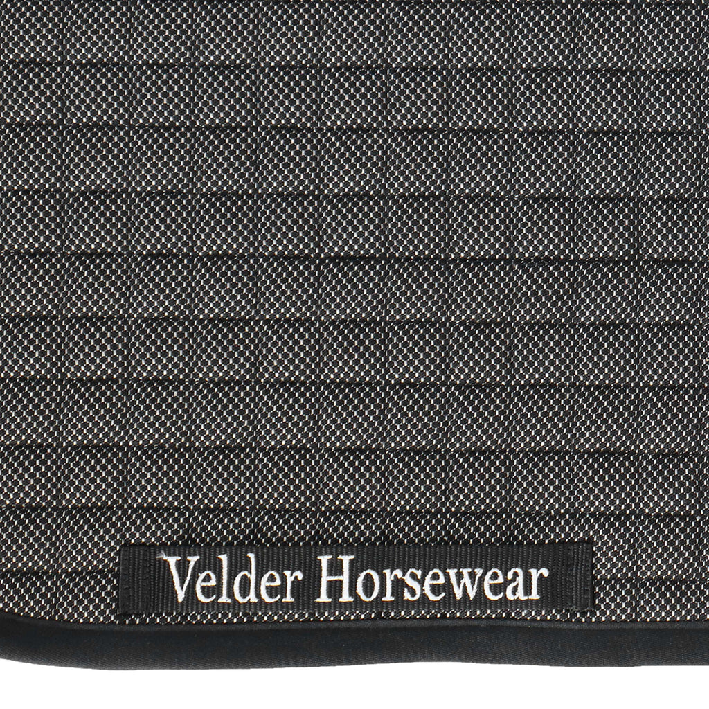 Velder Horsewear Premium Saddlepad Bamboo Dressage Black