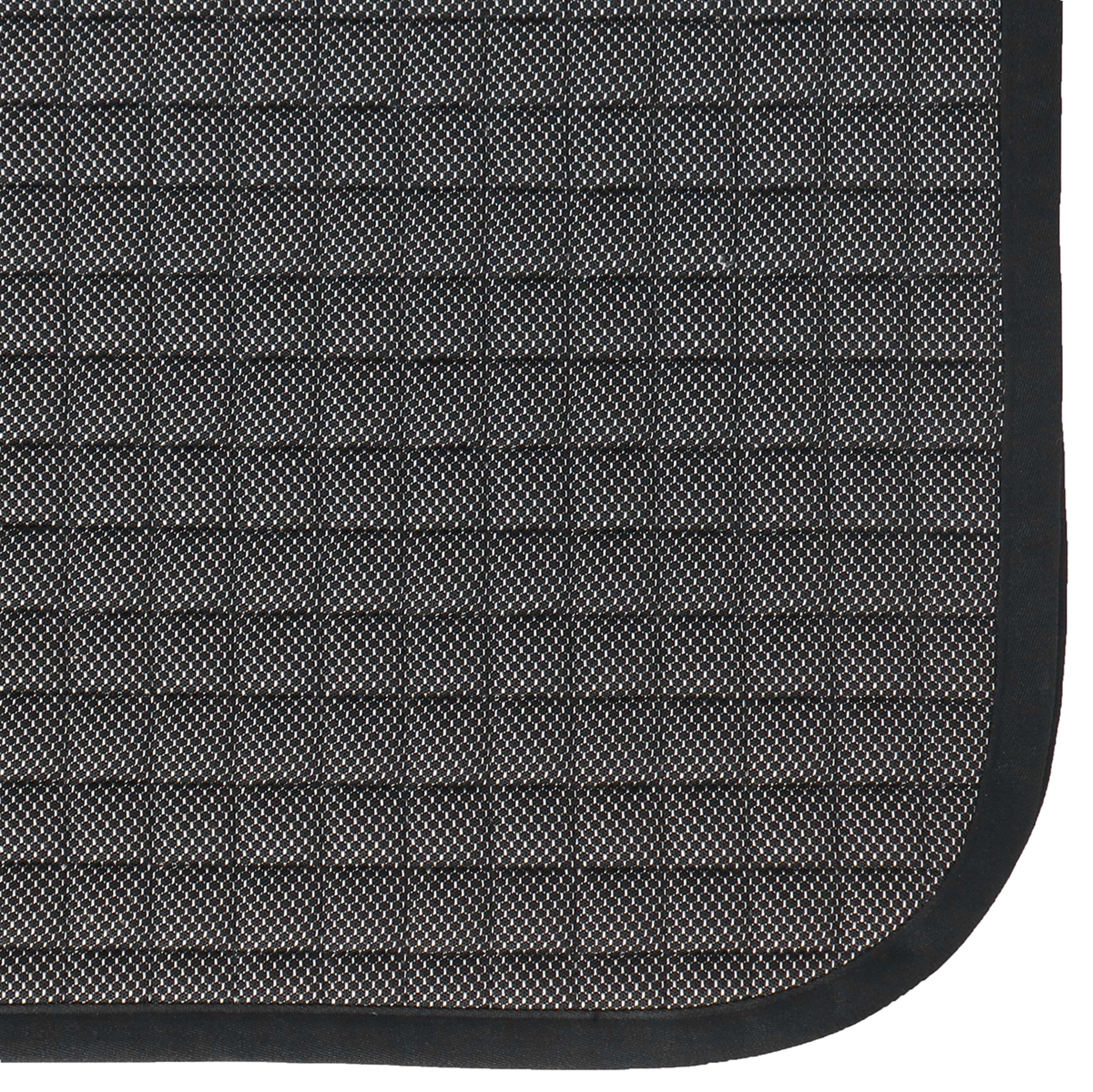 Velder Horsewear Premium Saddlepad Bamboo Dressage Black