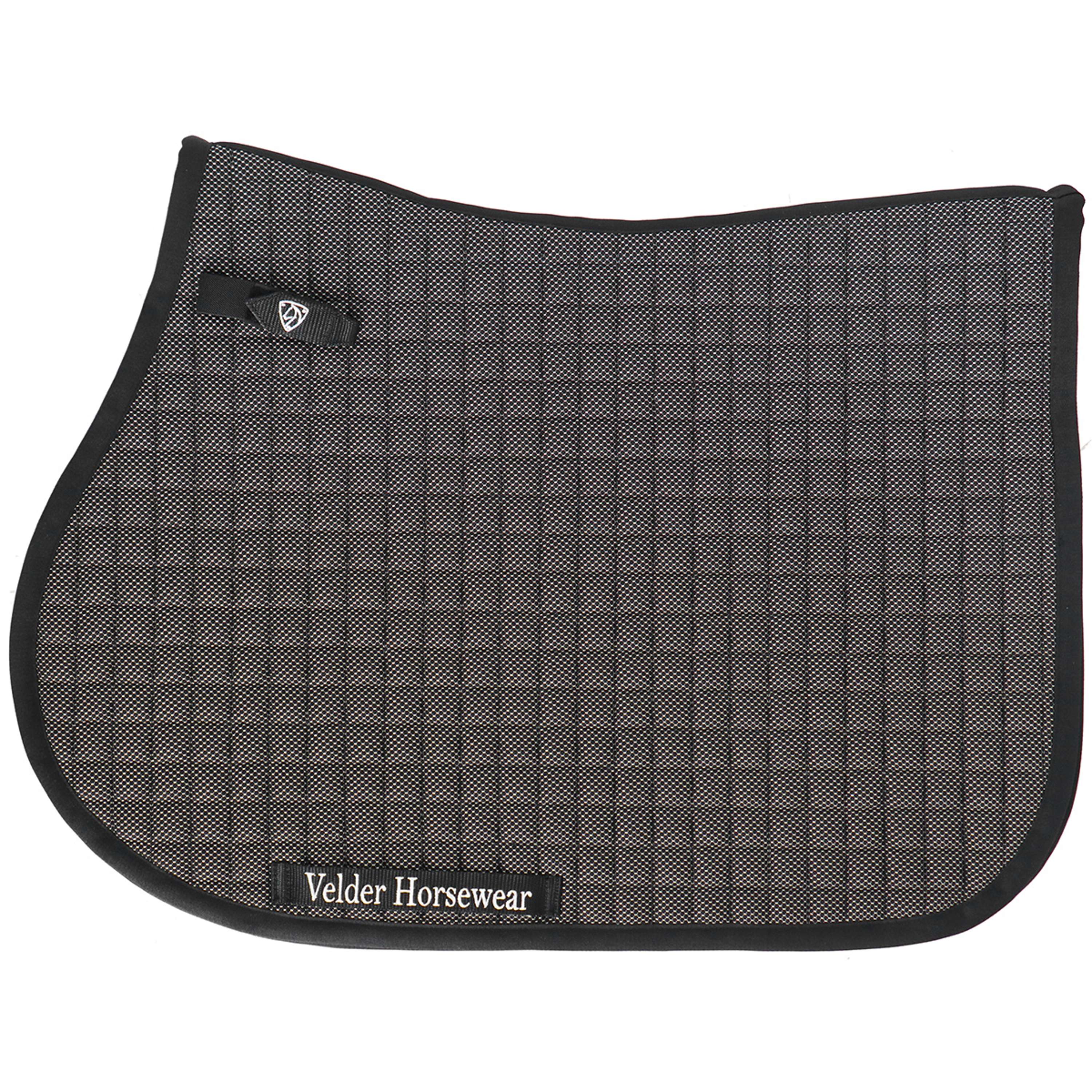 Velder Horsewear Premium Saddlepad Bamboo Jumping Black