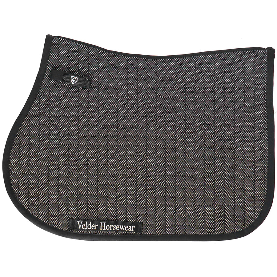 Velder Horsewear Premium Saddlepad Bamboo Jumping Black