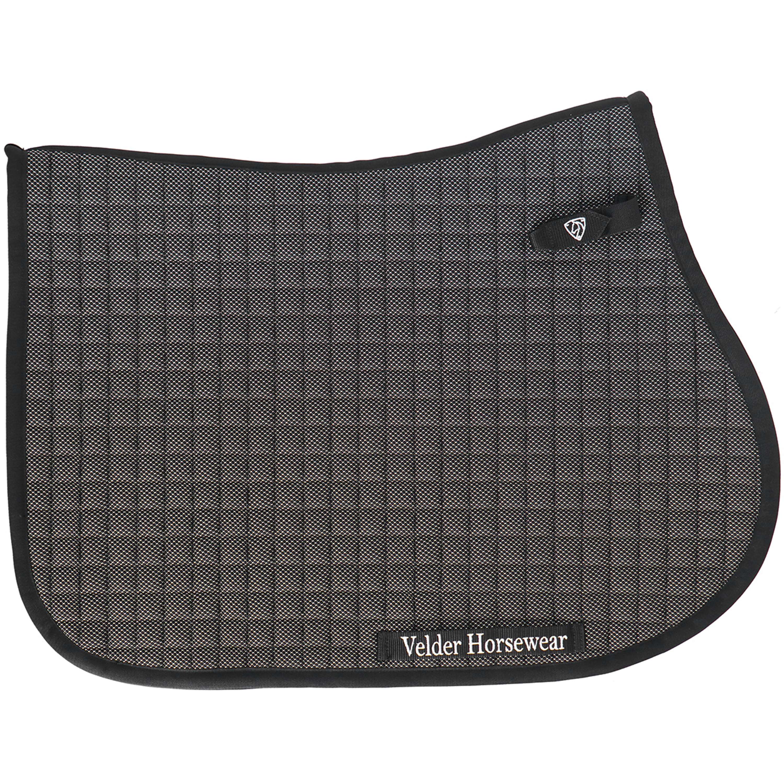 Velder Horsewear Premium Saddlepad Bamboo Jumping Black