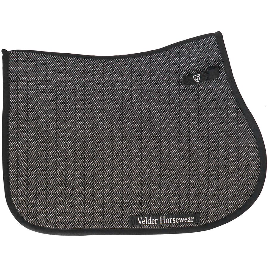 Velder Horsewear Premium Saddlepad Bamboo Jumping Black