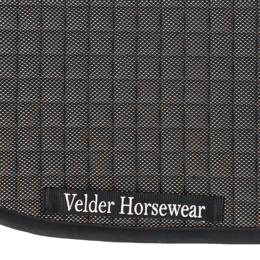 Velder Horsewear Premium Saddlepad Bamboo Jumping Black