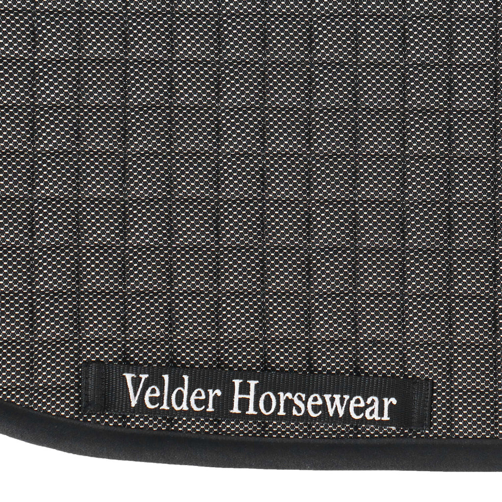 Velder Horsewear Premium Saddlepad Bamboo Jumping Black