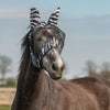 Velder Horsewear Fly Mask Zebra with Ears Black/White