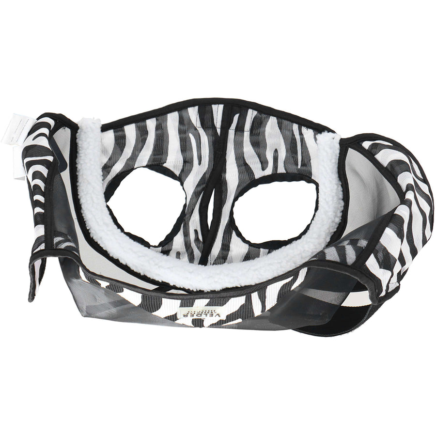 Velder Horsewear Essentials Fly Mask Zebra without Ears Black/White