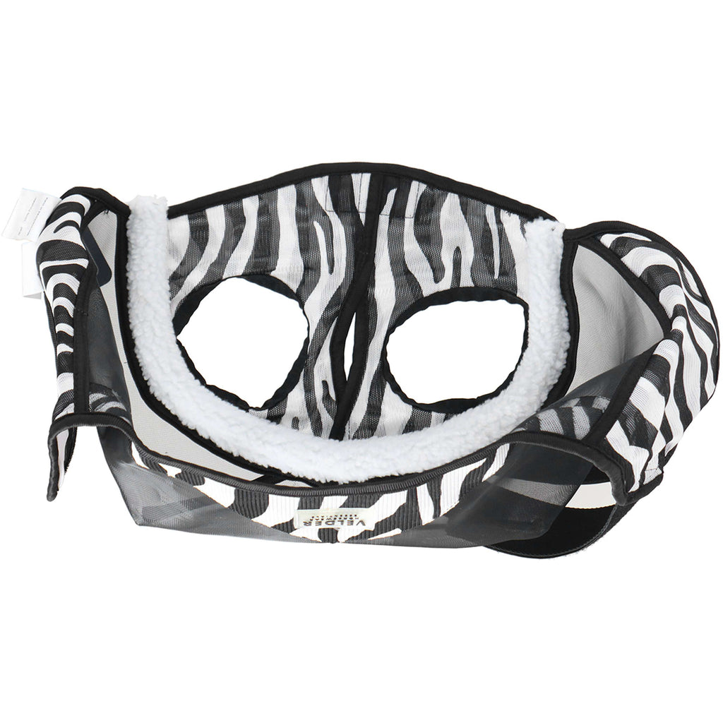 Velder Horsewear Essentials Fly Mask Zebra without Ears Black/White