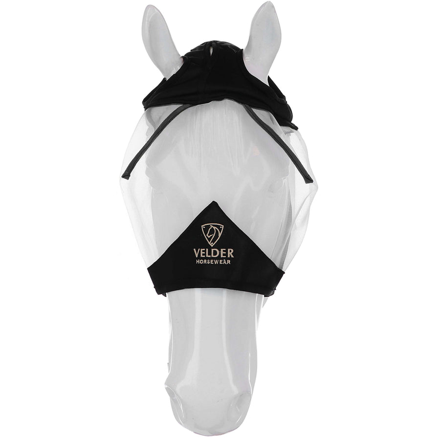 Velder Horsewear Premium Fly Mask without Ears Black