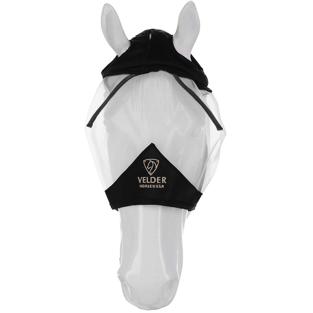 Velder Horsewear Premium Fly Mask without Ears Black