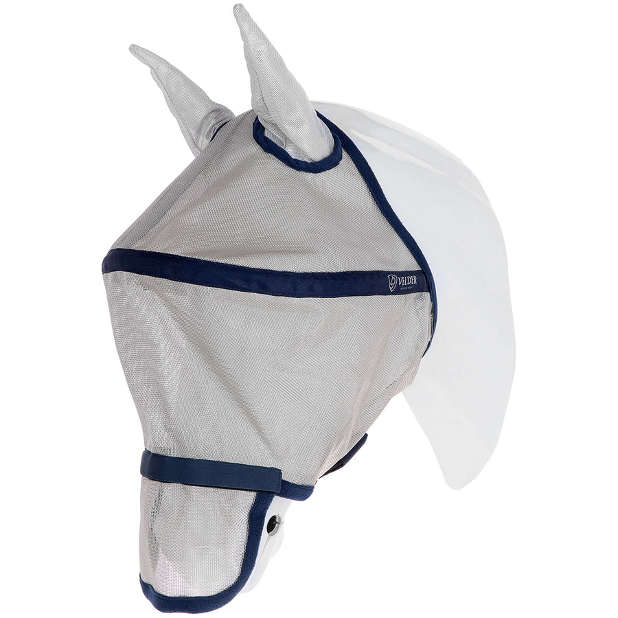Velder Horsewear Premium Fly Mask Comfort Space Tan/Navy
