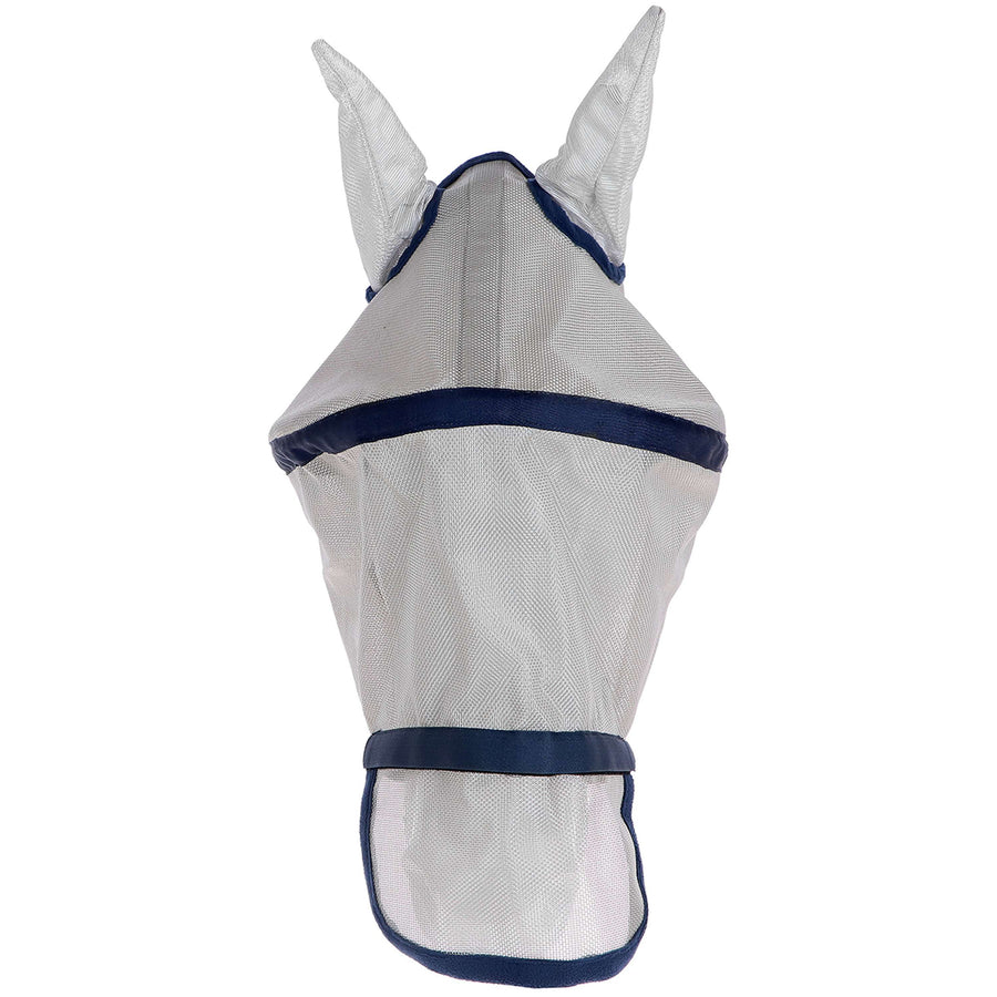 Velder Horsewear Premium Fly Mask Comfort Space Tan/Navy