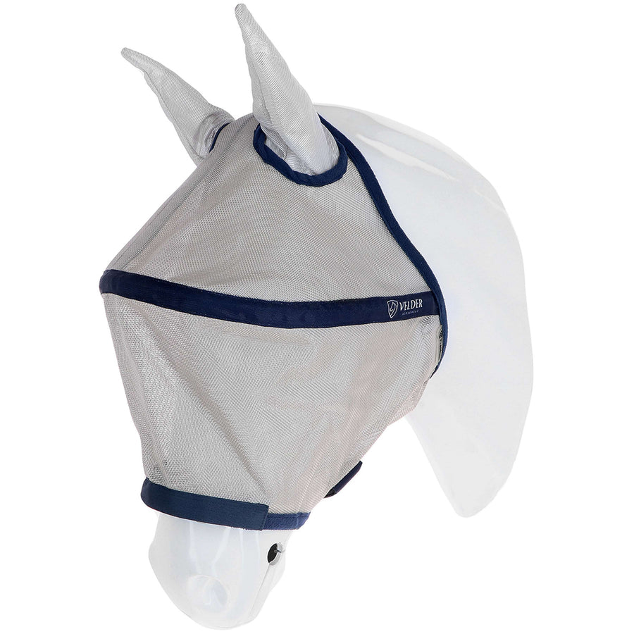 Velder Horsewear Premium Fly Mask Comfort Space Tan/Navy