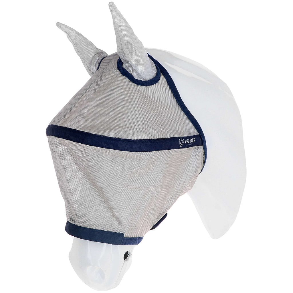 Velder Horsewear Premium Fly Mask Comfort Space Tan/Navy