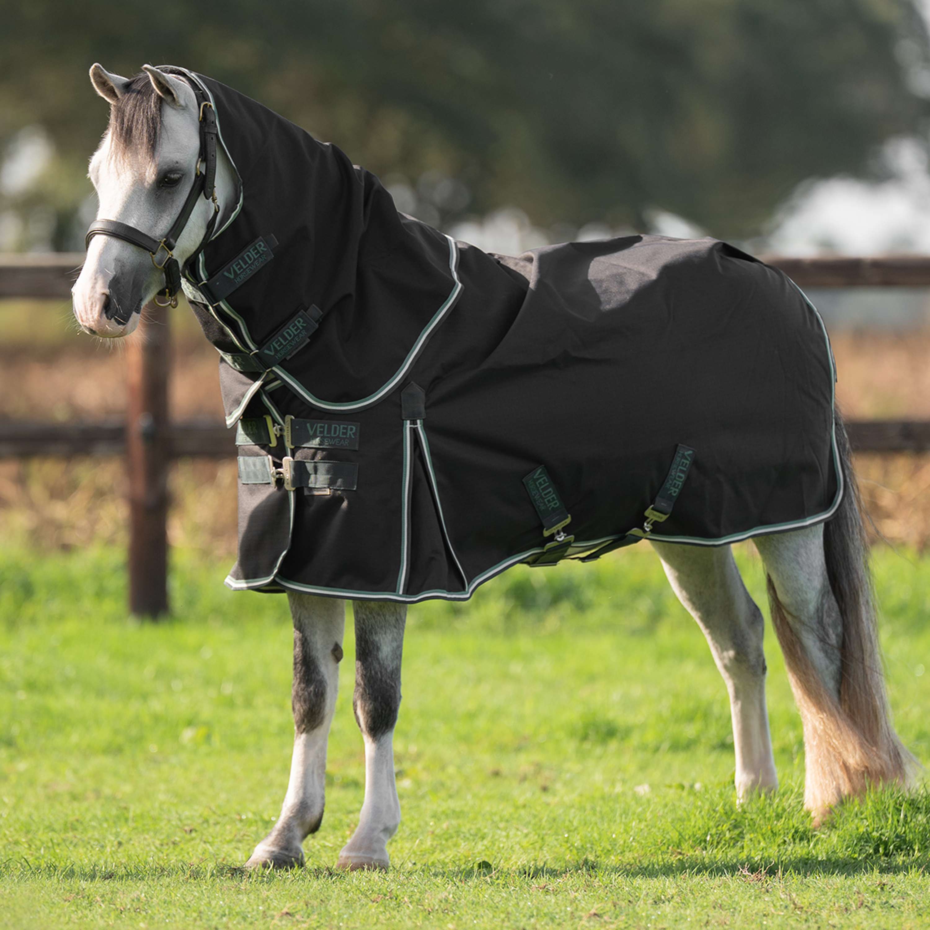 Velder Horsewear Premium Pony Turnout 900D 0g T Bar Night Forest