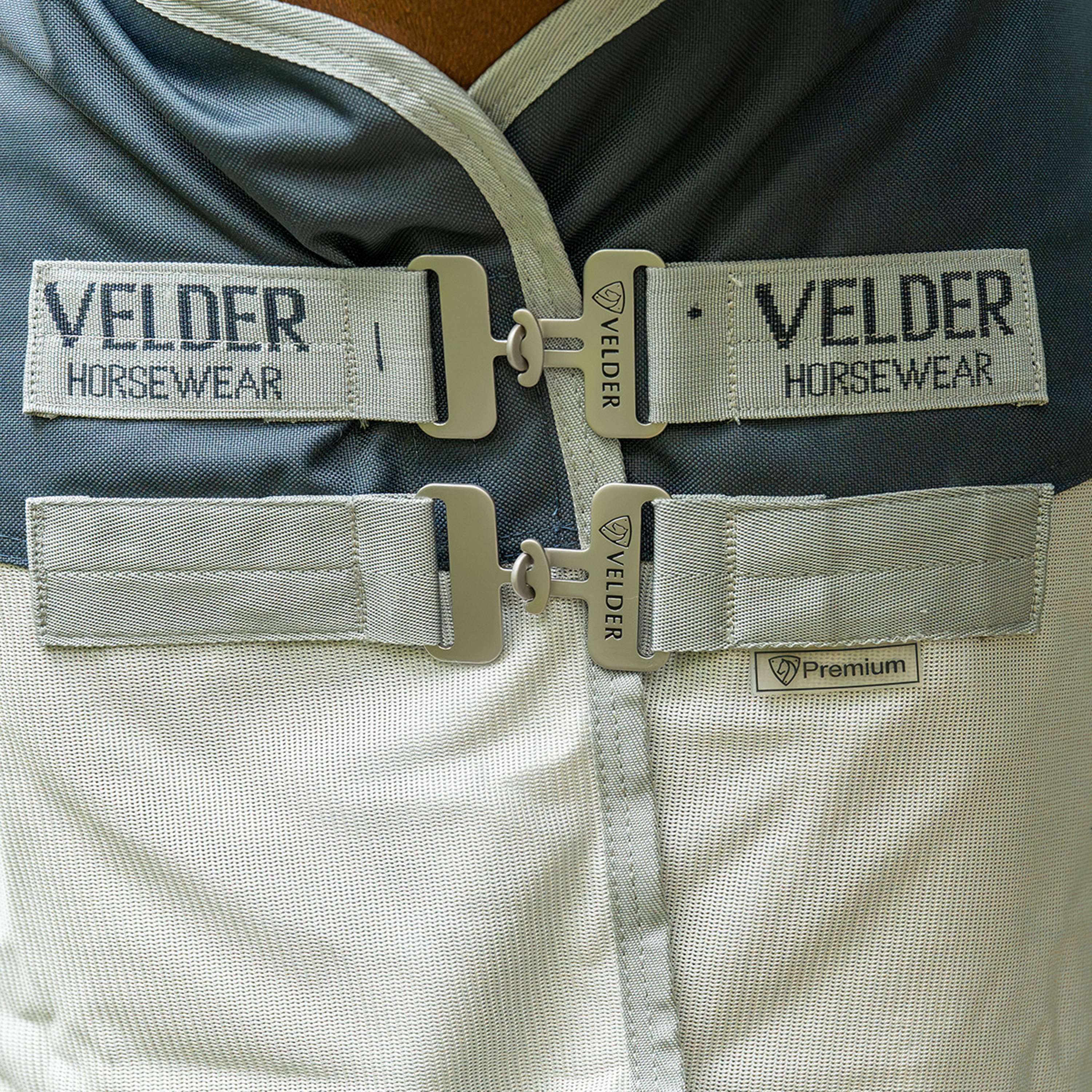 Velder Horsewear Premium Fly Rug Rainless Summer Navy/Field Grey