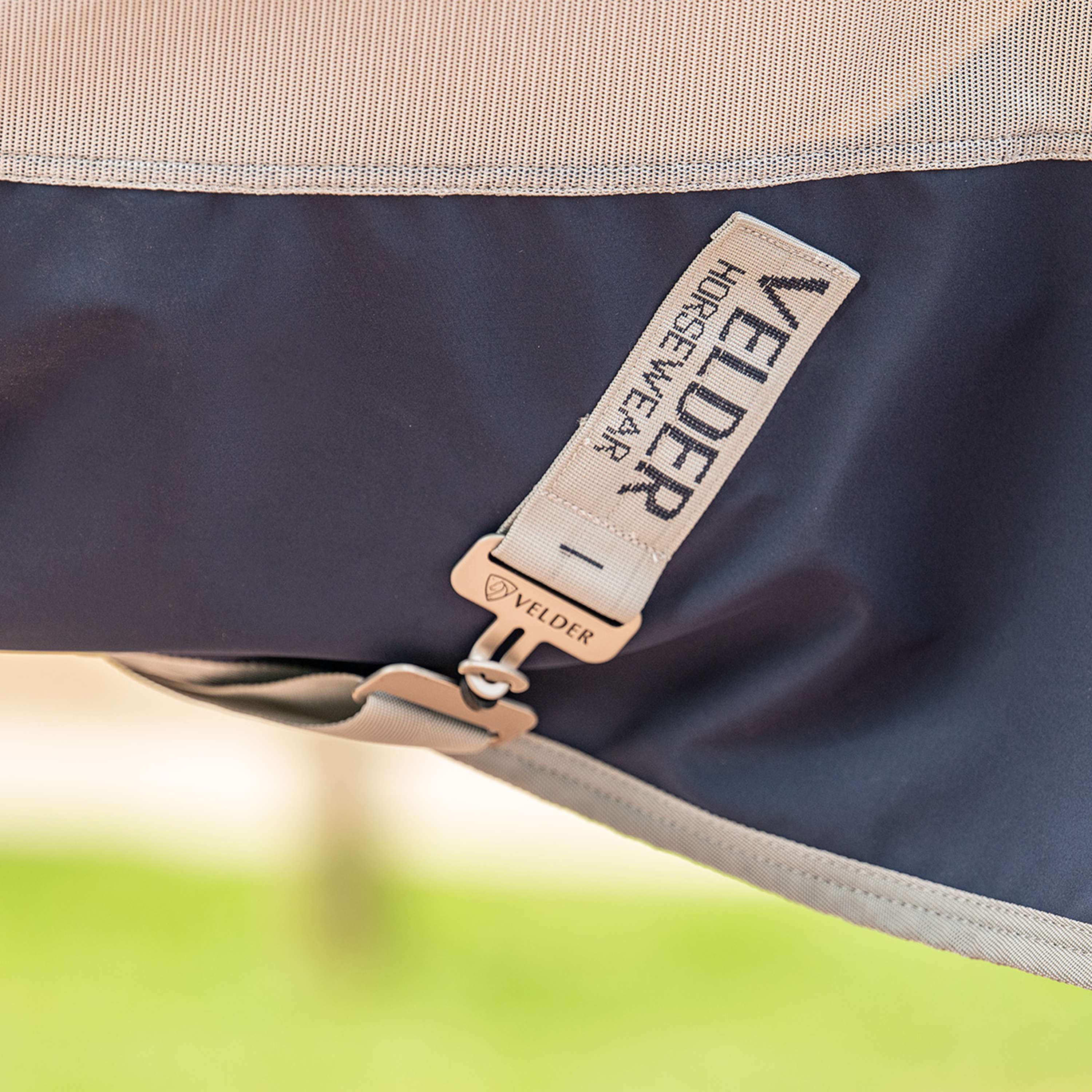 Velder Horsewear Premium Fly Rug Rainless Fall Navy/Pearl Silver