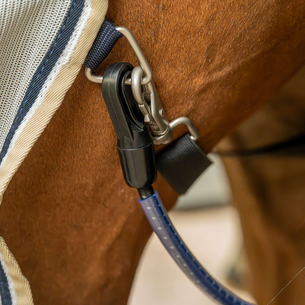 Velder Horsewear Premium Fly Rug Waterproof-Top Navy/Pearl Silver
